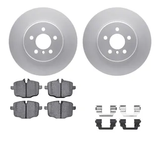 R1 Concepts WDUH1-31240 Carbon Series Brake Rotors W/ 5000 Oep Brake Pads & Hdw